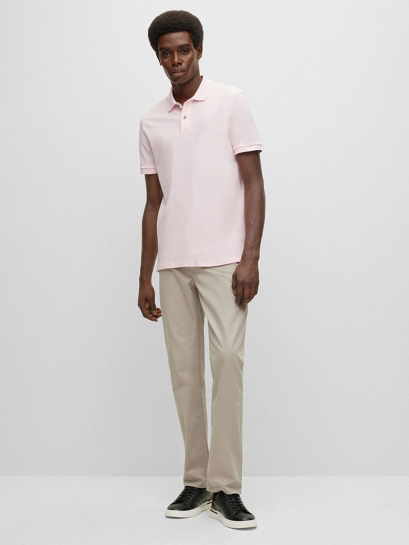 BOSS | Poloshirt Regular Fit PALLAS | rosa